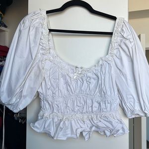 For Love & Lemons Jackson Crop Top